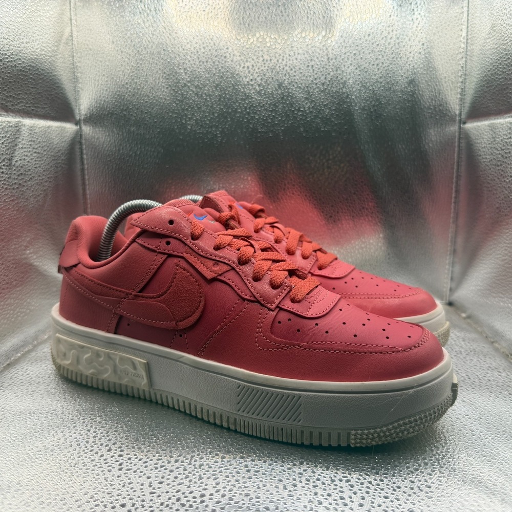 Size 9 Nike Air Force 1 Low Fontanka Archaeo Pink‎ White Womens Shoes DA7024-601